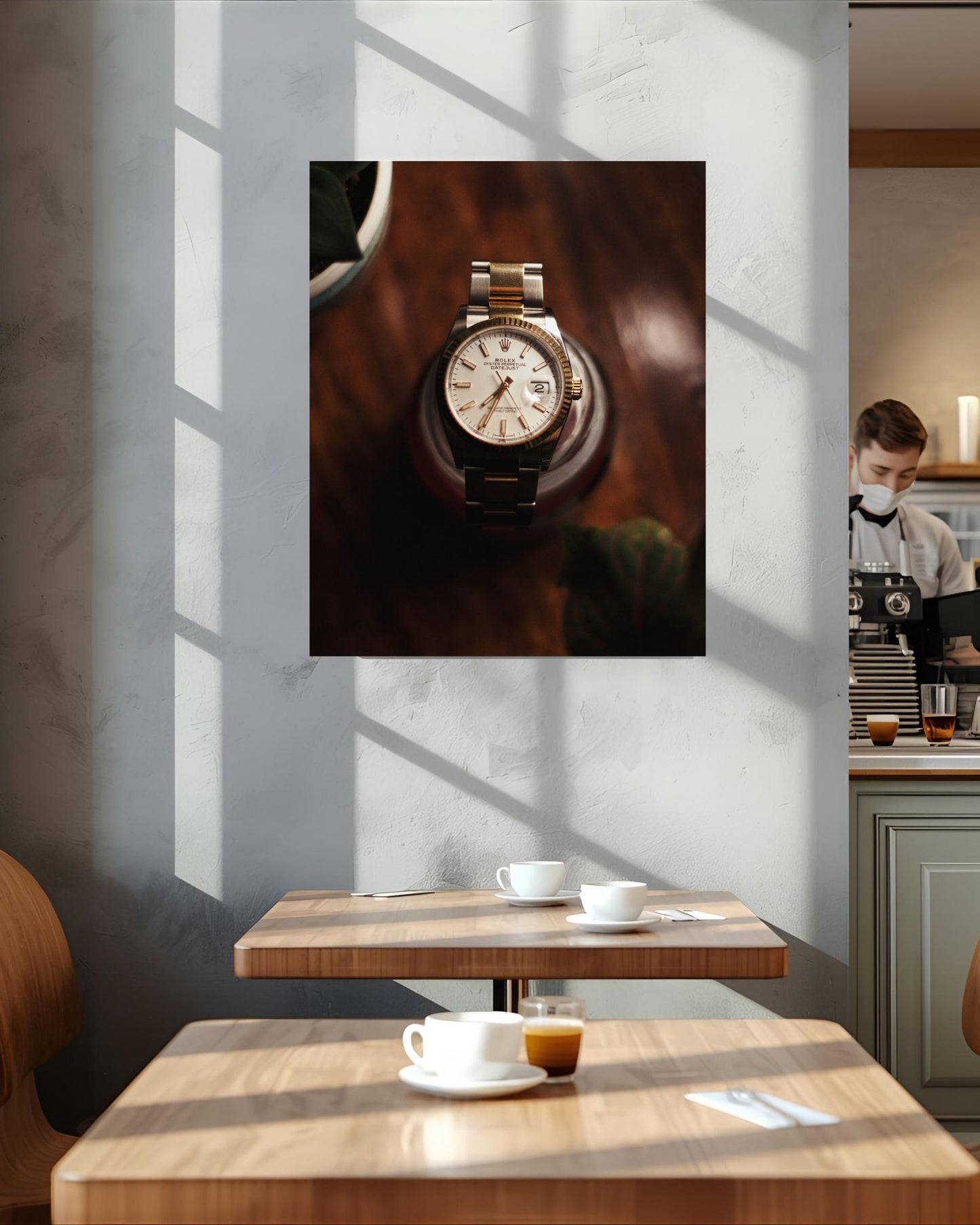 Rolex Datejust Aluminum Print - Mirage