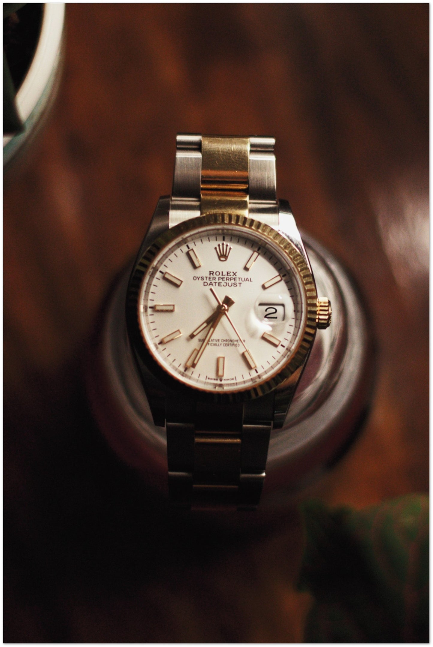 Rolex Datejust Aluminum Print - Mirage