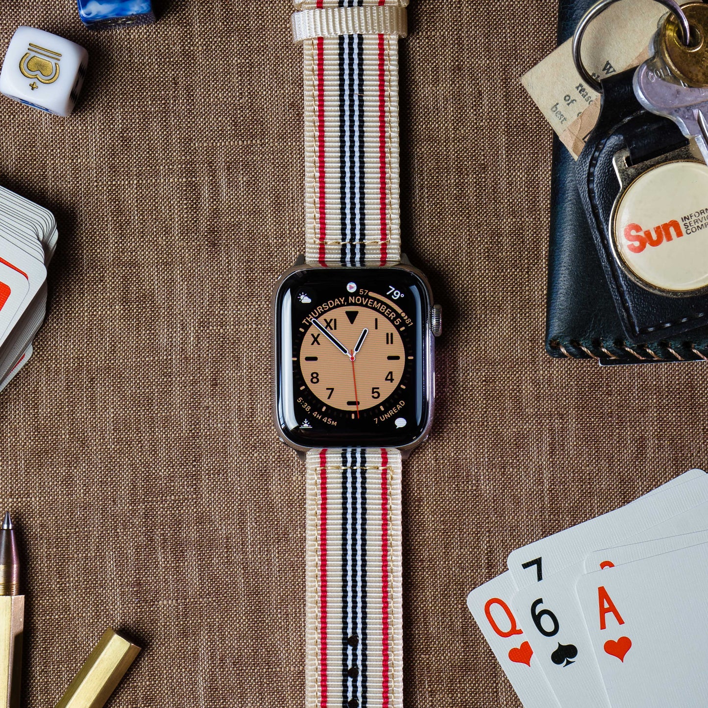 Apple Watch Two Piece NATO® style Retro Watch Band