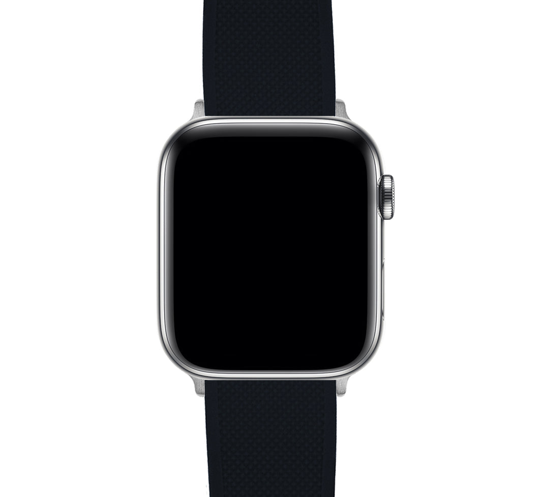 Apple Watch Elite Silicone Black Watch Band