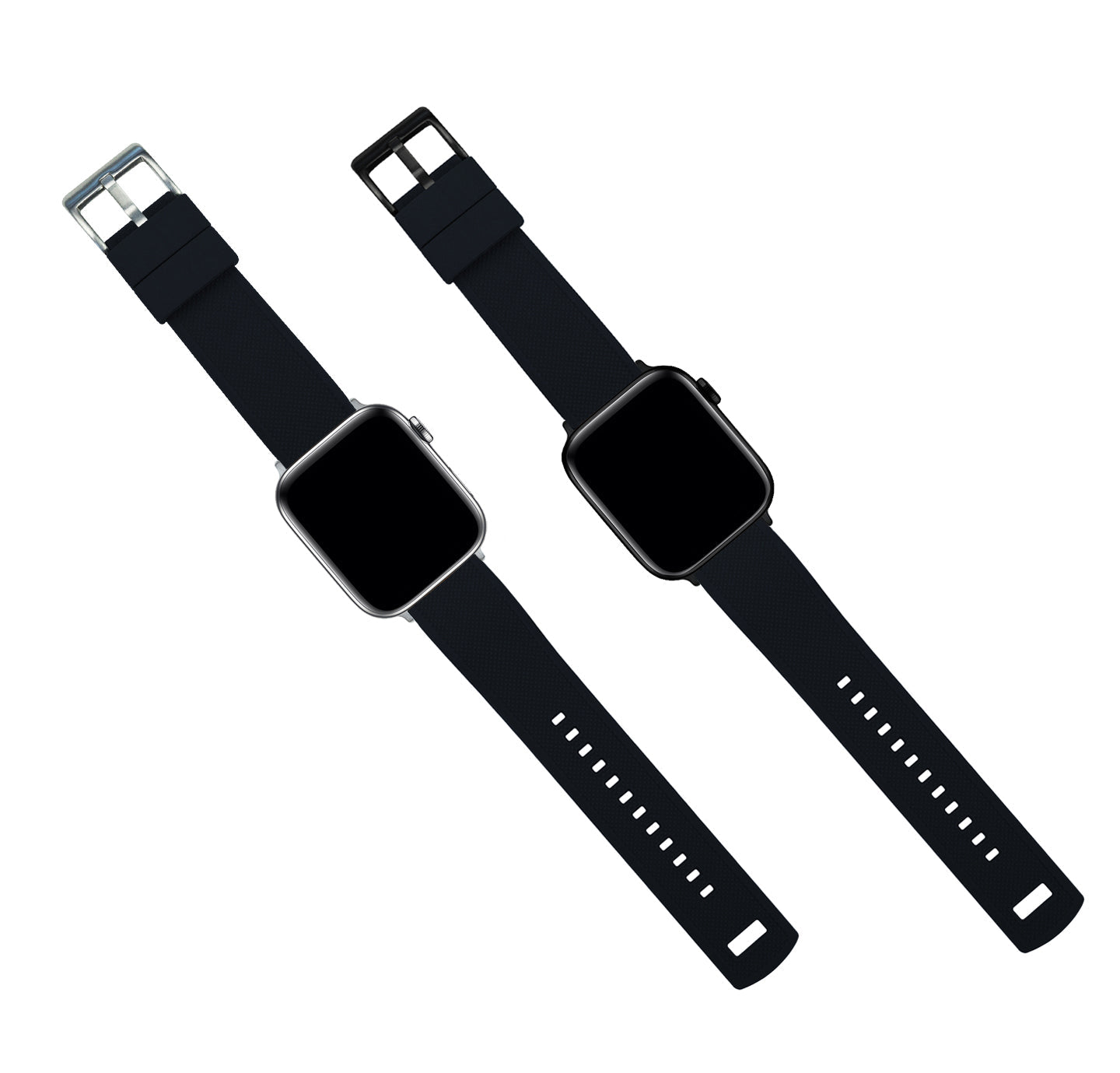 Apple Watch Elite Silicone Black Watch Band