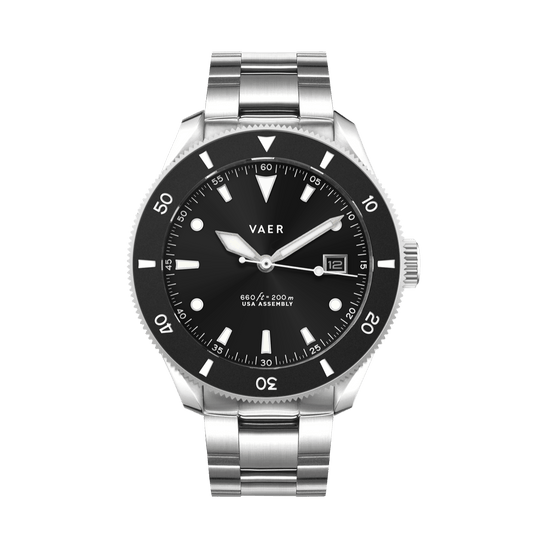 D4 Meridian - Black Matte USA Solar 42mm