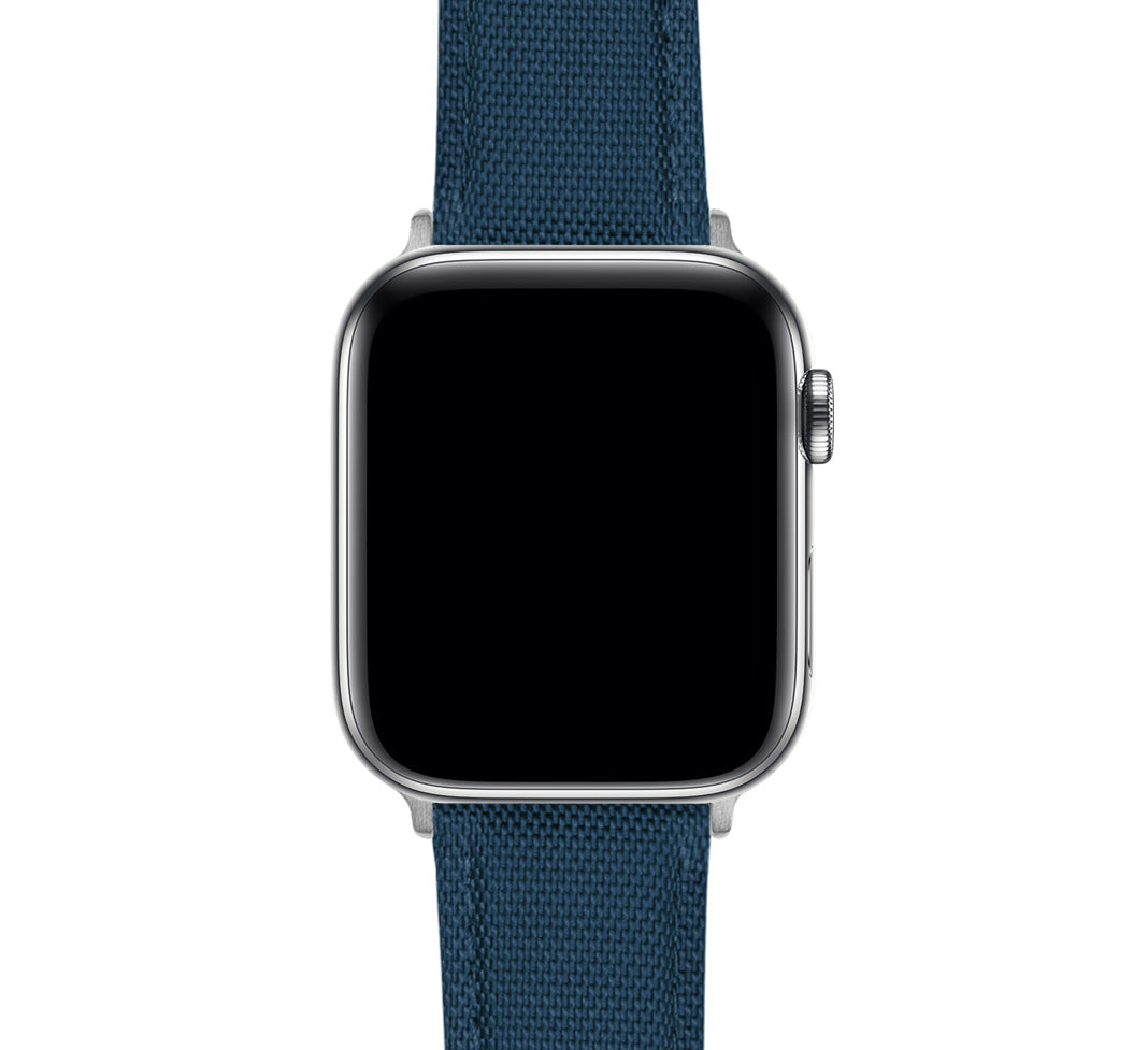 Apple Watch Navy Blue Sailcloth Watch Band