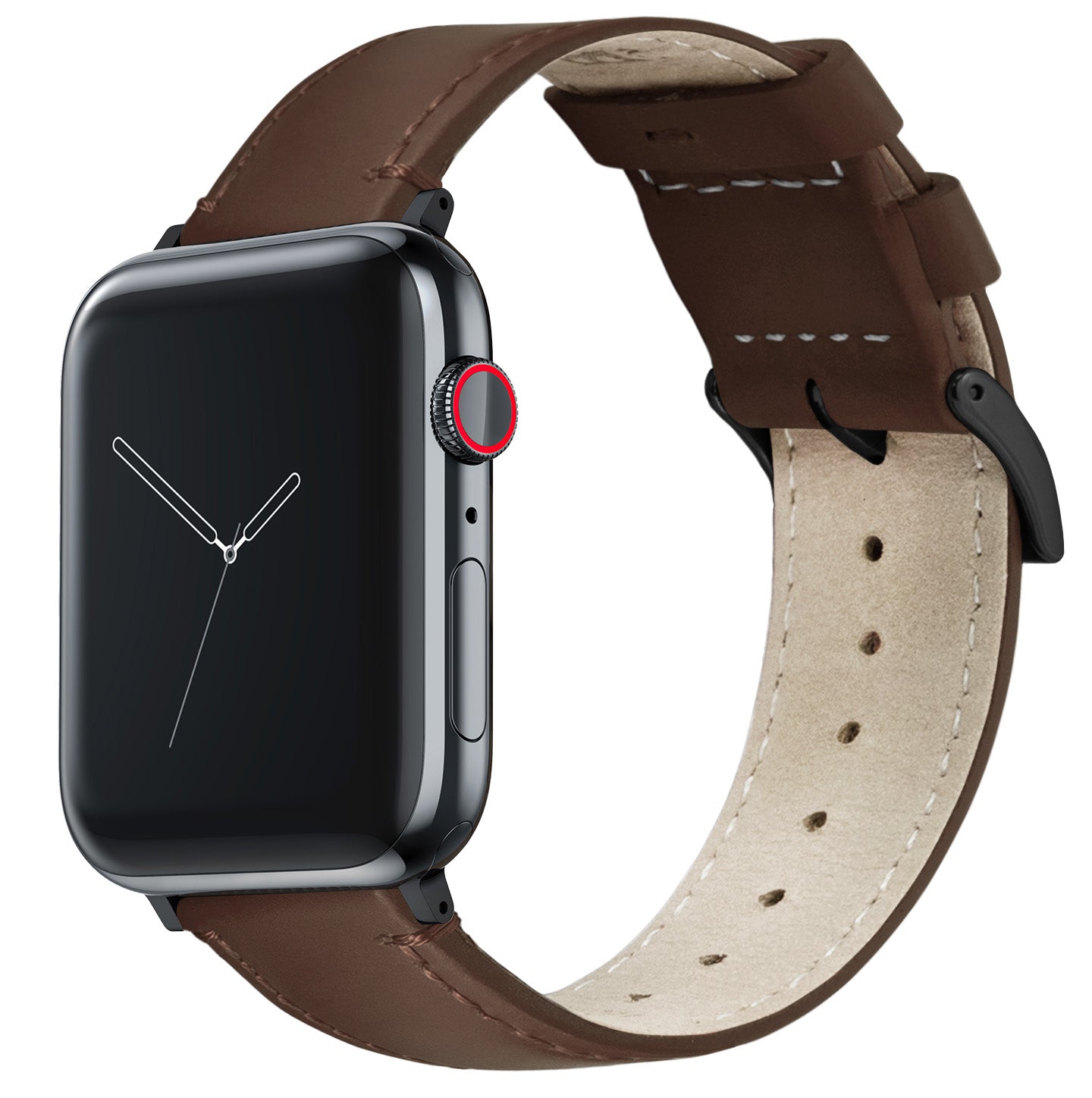 Apple Saddle Leather Stitching Watch Band