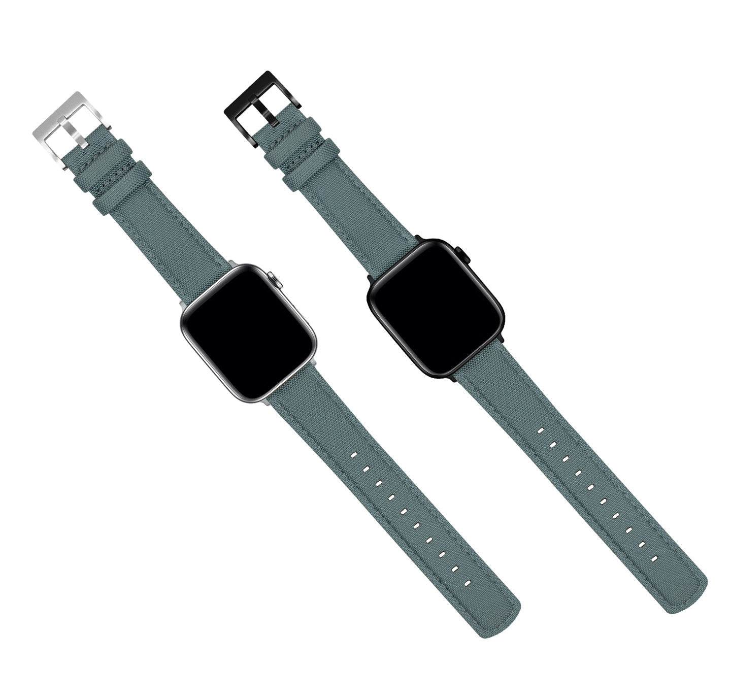 Apple Watch Slate Grey Sailcloth Watch Band