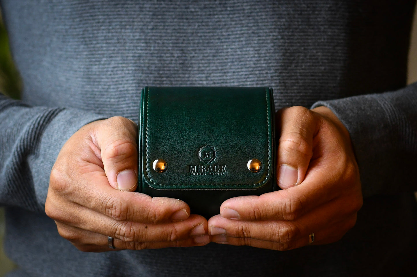 1 Watch Case - Royal Green