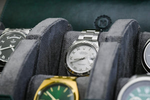 6 Watch Case - Royal Green