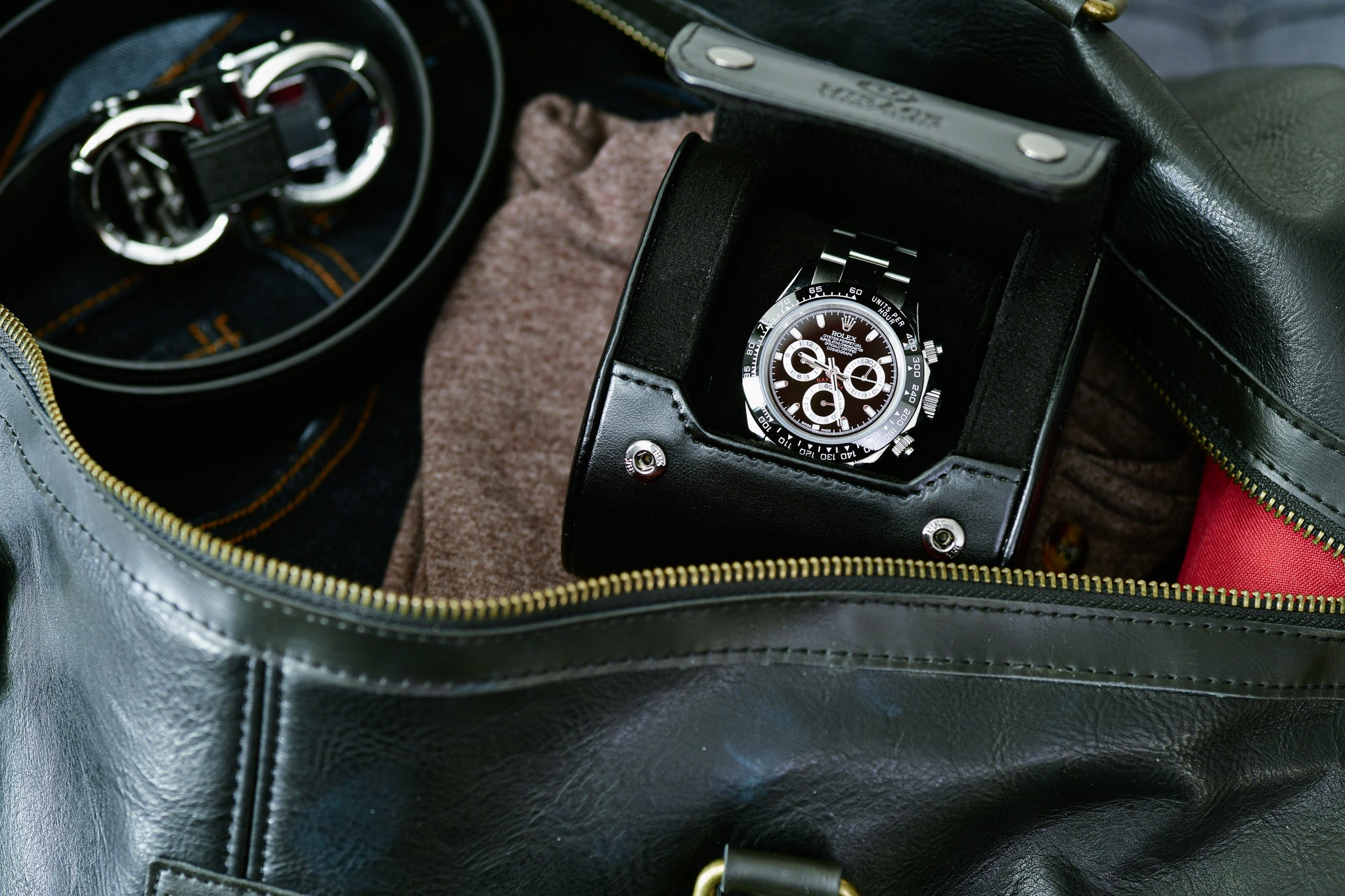 Best Watch Travel Case for Rolex Owners | Premium Leather Watch Rolls