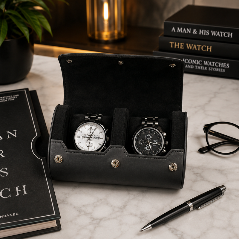 2-Watch Travel Case