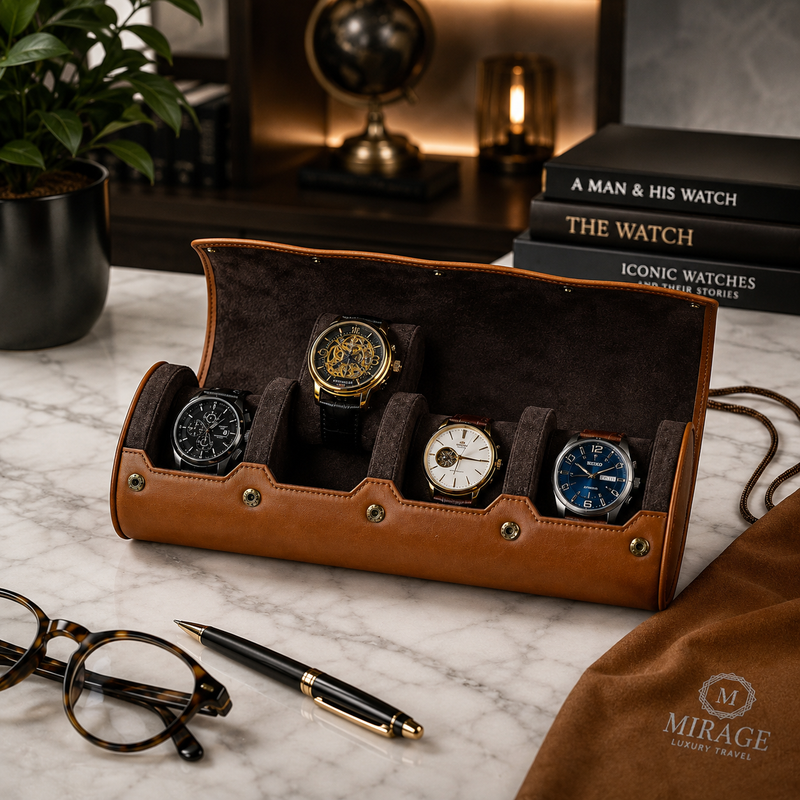 4-Watch Travel Case