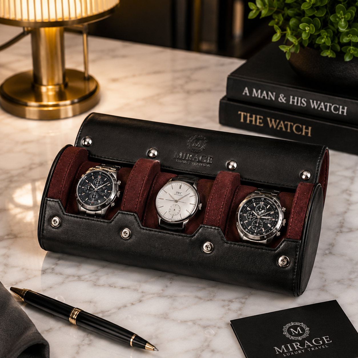 3-Watch Travel Case