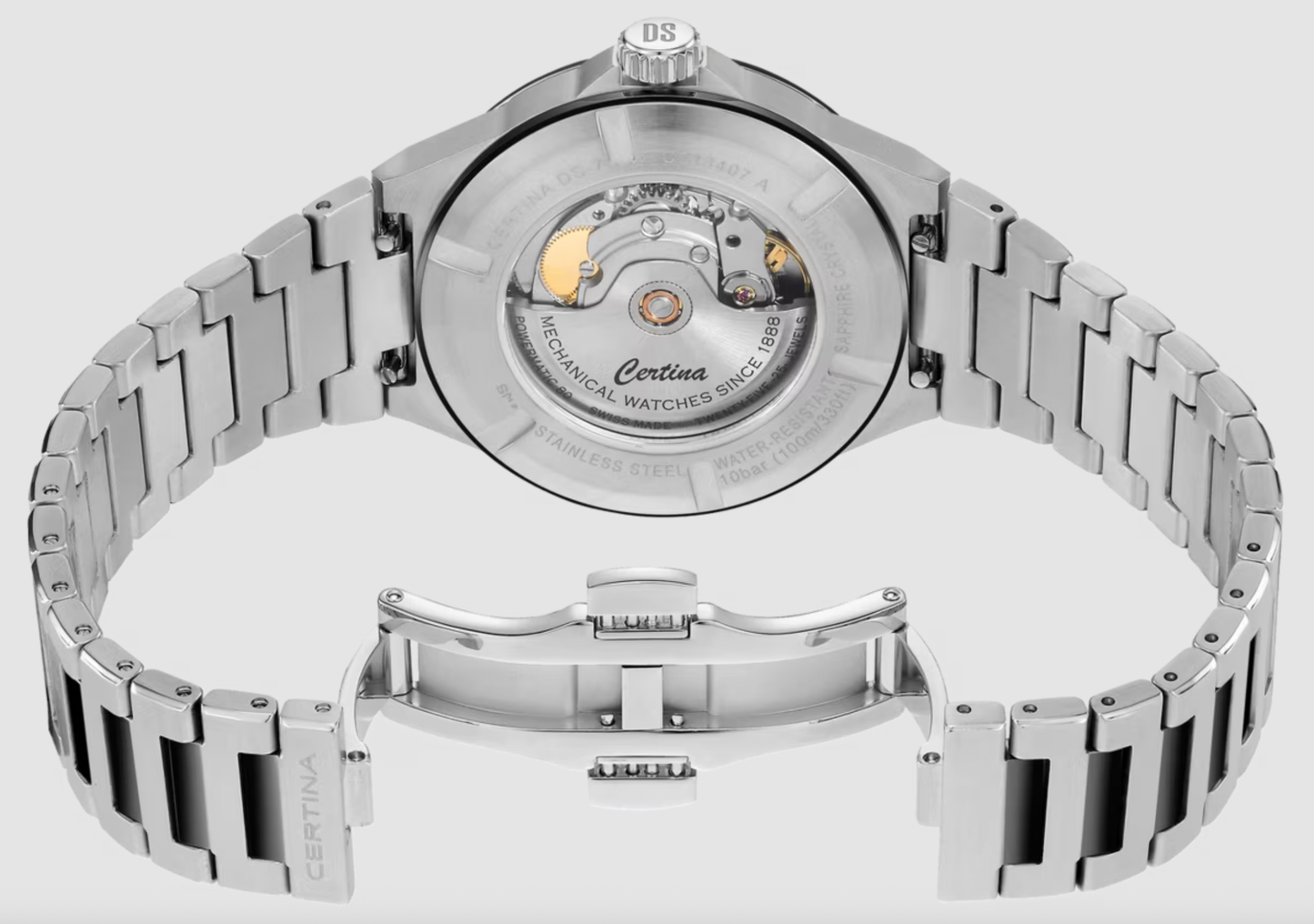 DS-7 Powermatic 80 Black Dial | Black Dial