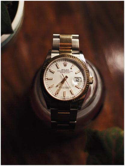 Rolex Datejust Aluminum Print - Mirage