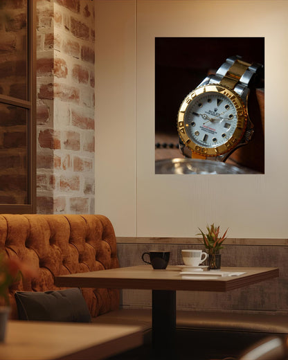 Rolex Oyster Perpetual Date Aluminum Print