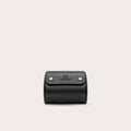 1 Watch Travel Case Vegan Leather Watch Roll (Super Black)