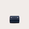 1 Watch Travel Case Vegan Leather Watch Roll (Midnight Blue)