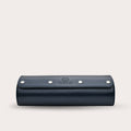 3 Watch Travel Case Vegan Leather Watch Roll (Midnight Blue)