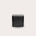 Watch and Jewelry Travel Case - Genuine Leather - Obsedian Black