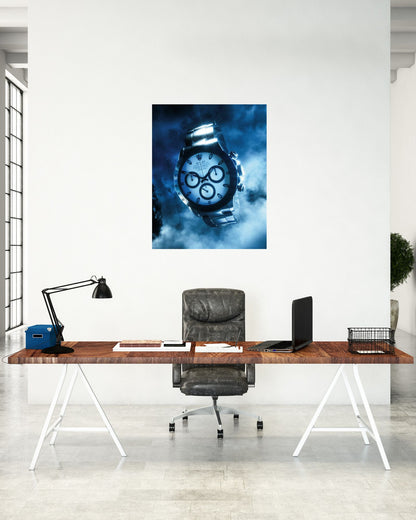 Rolex Panda Aluminum Print - Mirage
