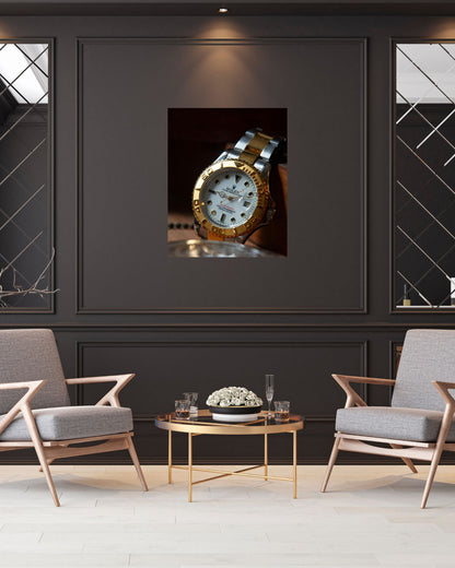 Rolex Oyster Perpetual Date Aluminum Print