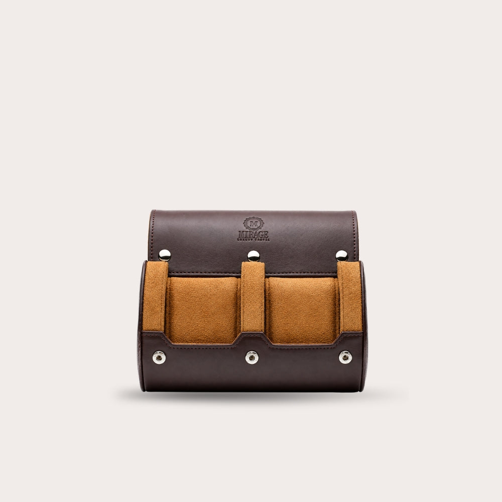 2 Watch Case - Espresso Brown
