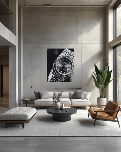 Rolex Datejust  Aluminum Print