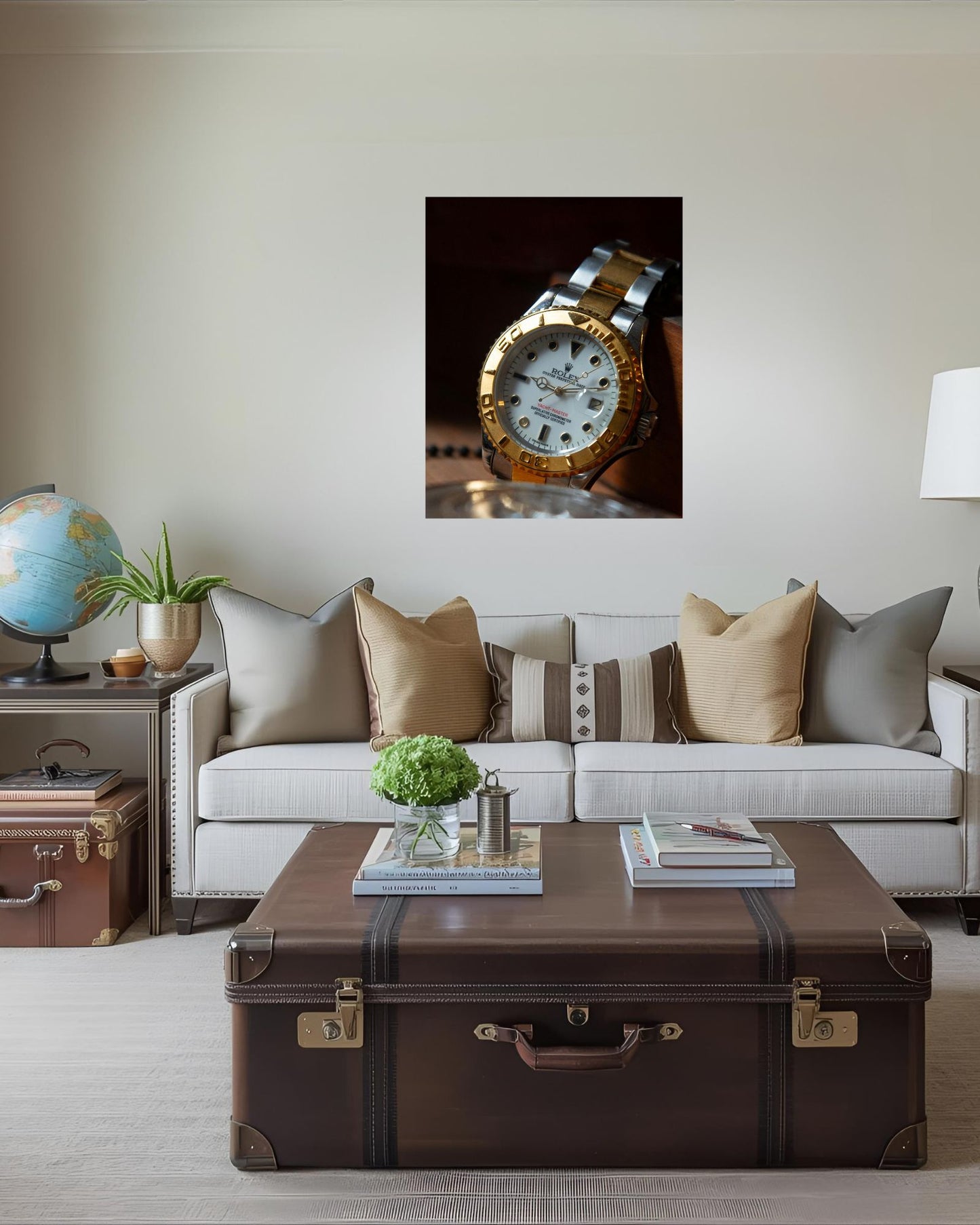 Rolex Oyster Perpetual Date Aluminum Print