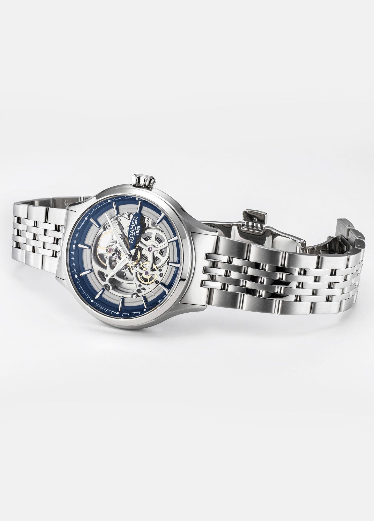 Competence Skeleton IV A01-WA | Blue Dial