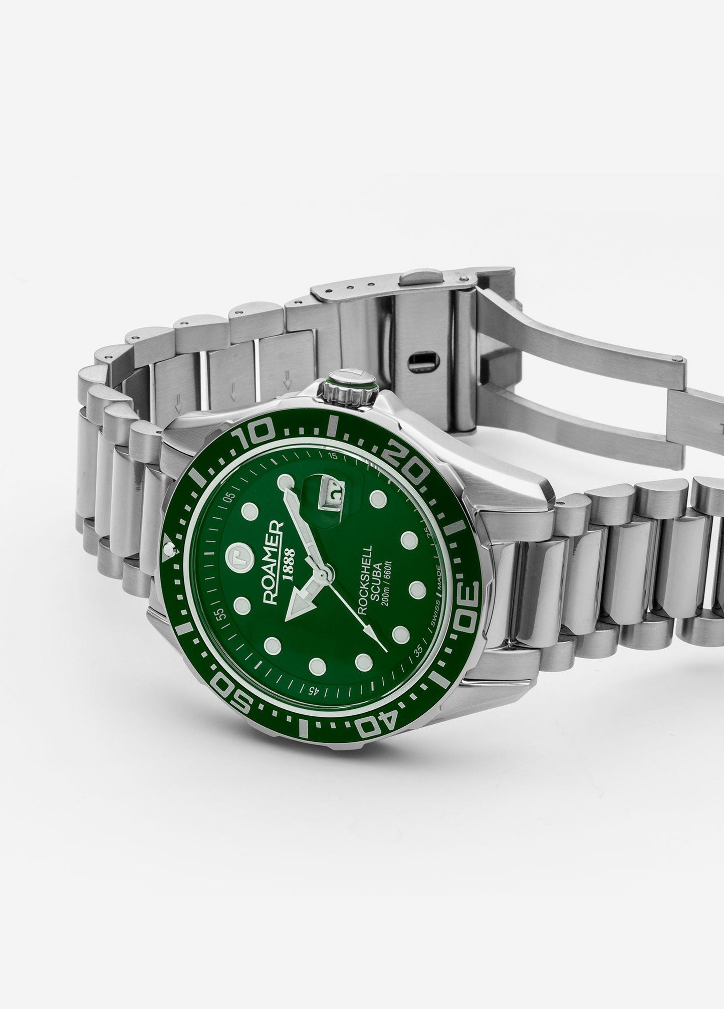 Rockshell Mark III Scuba A01-WA | Green Dial