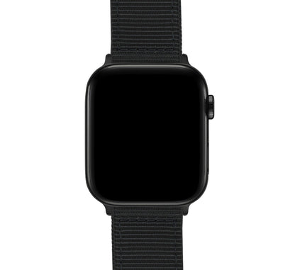 Apple Watch Two Piece NATO® style Black Watch Band