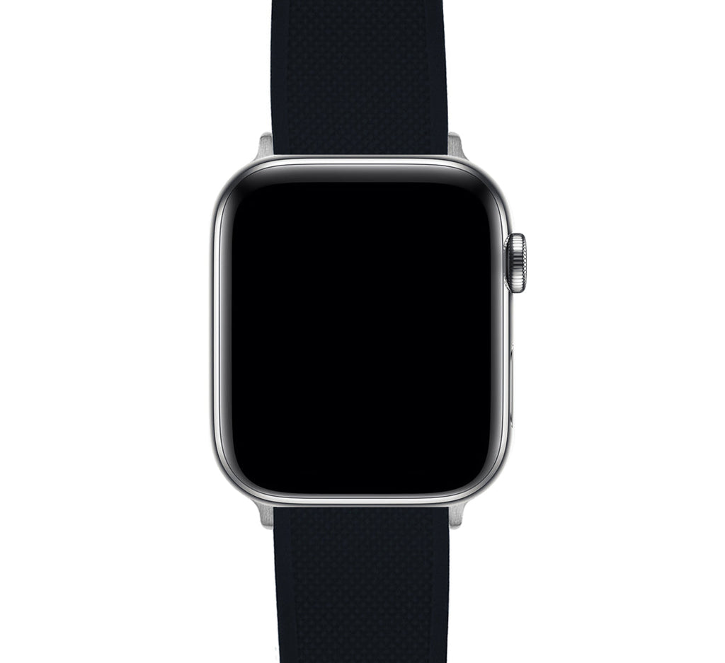 Apple Watch Elite Silicone Black Watch Band