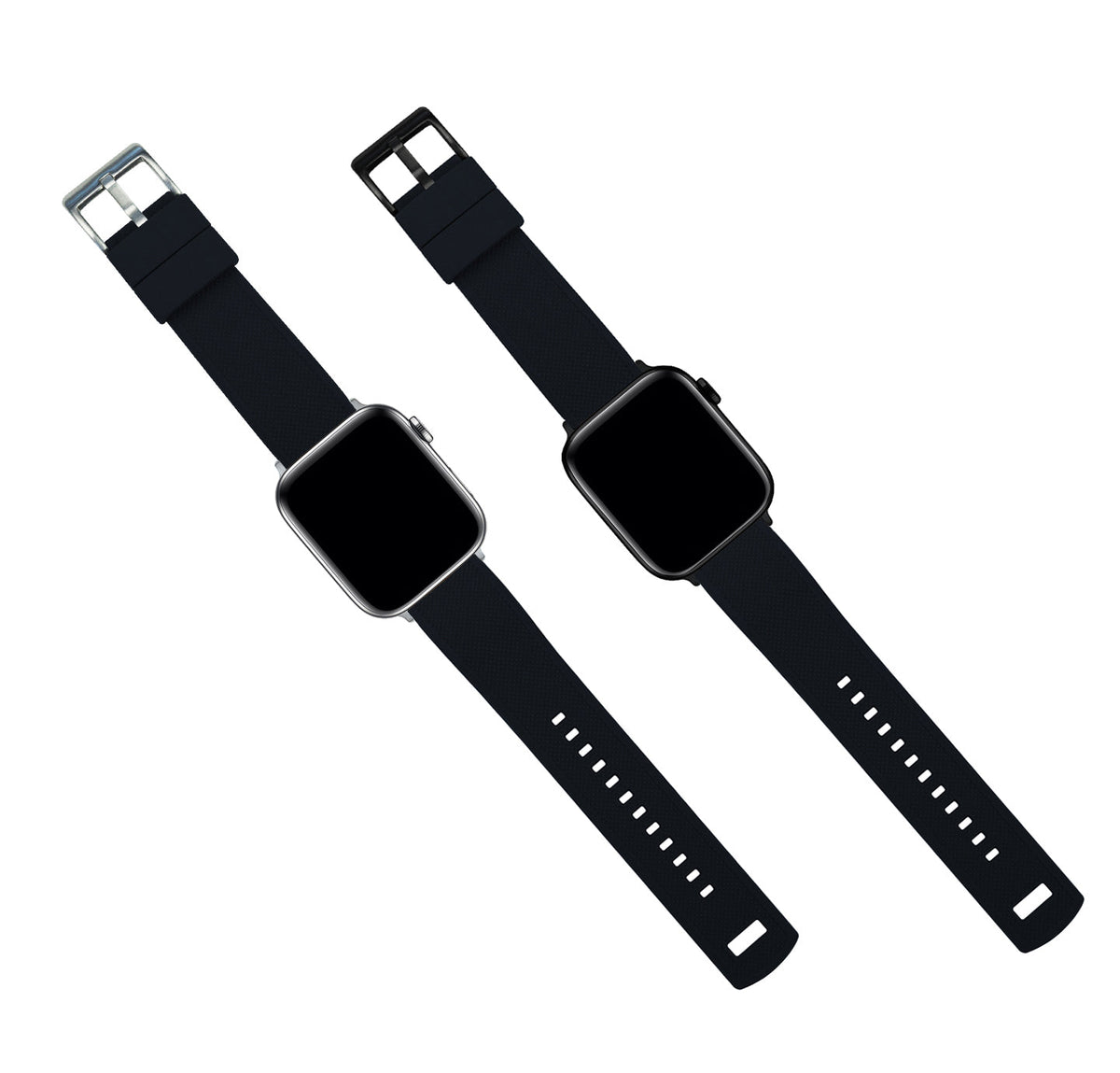 Apple Watch Elite Silicone Black Watch Band