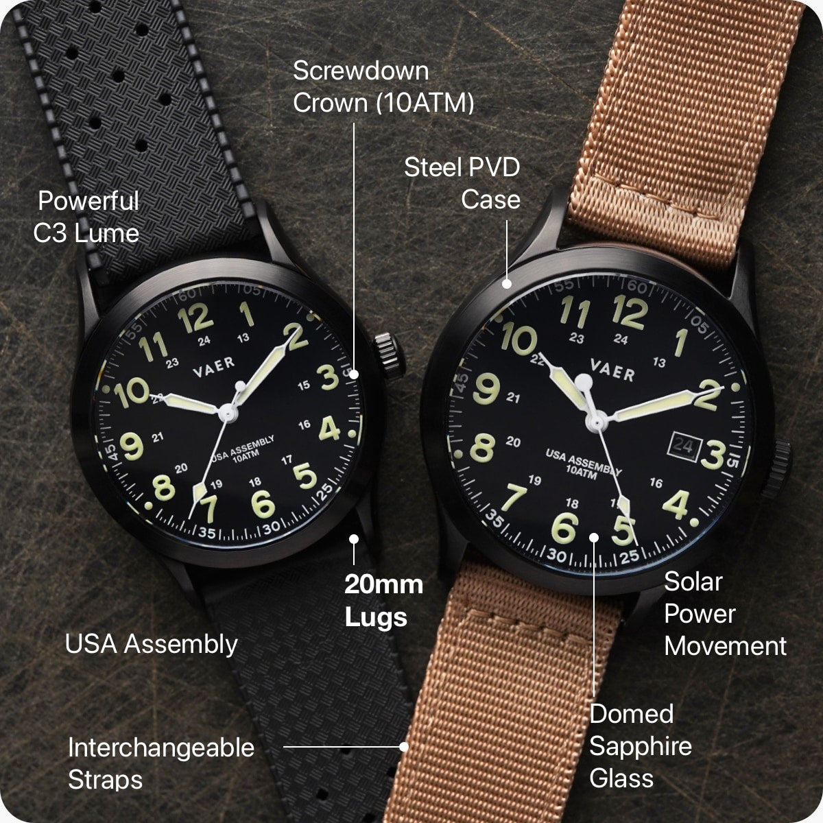 C5 Tactical Field - 40mm Ameriquartz