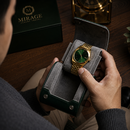 1 Watch Case - Royal Green