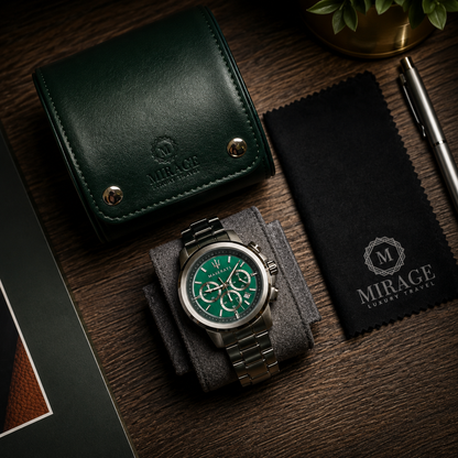 1 Watch Case - Royal Green
