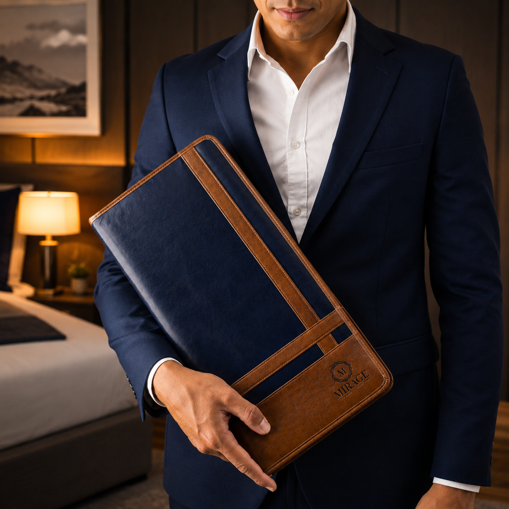 Tie Travel Case Organizer - Royal Blue