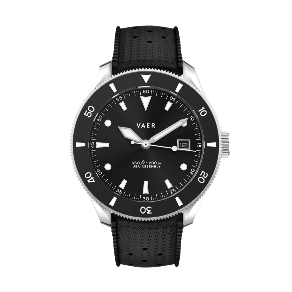 D4 Meridian - Black Matte USA Solar 42mm