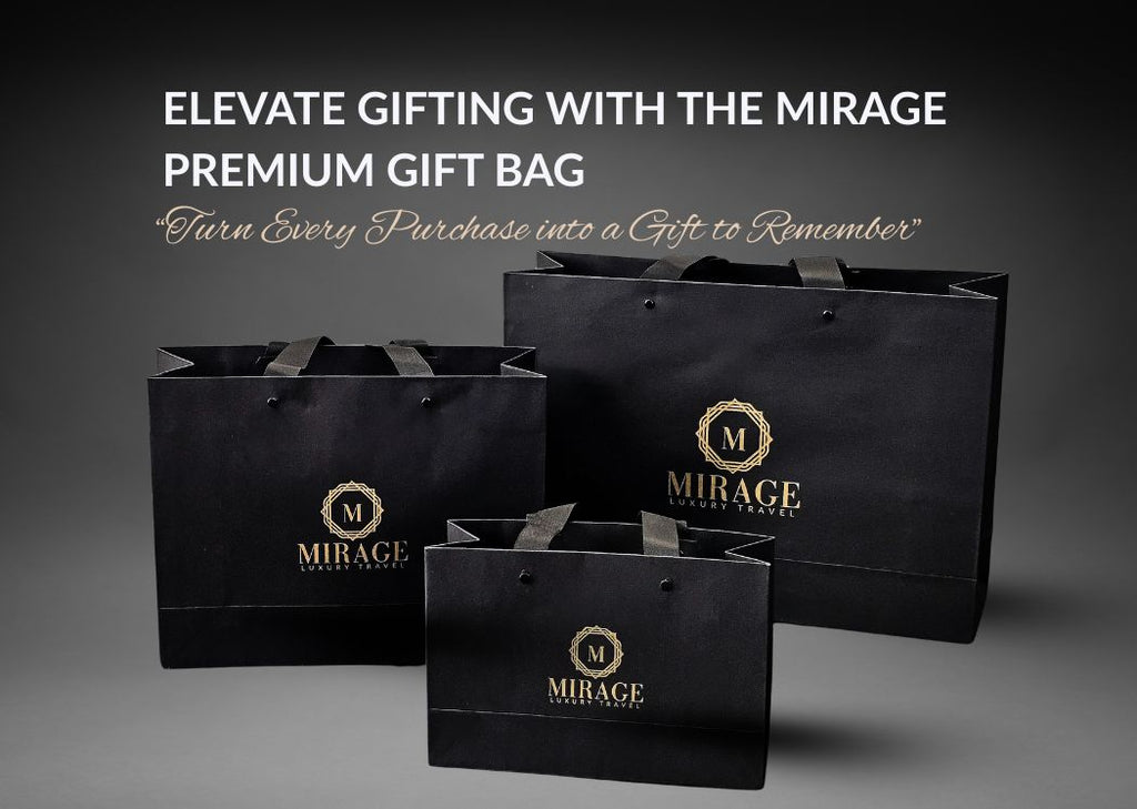 Premium Mirage Luxury Travel gift-ready packaging for Royal Gold watch roll perfect for executive gifts birthdays Father's Day and watch collectors
