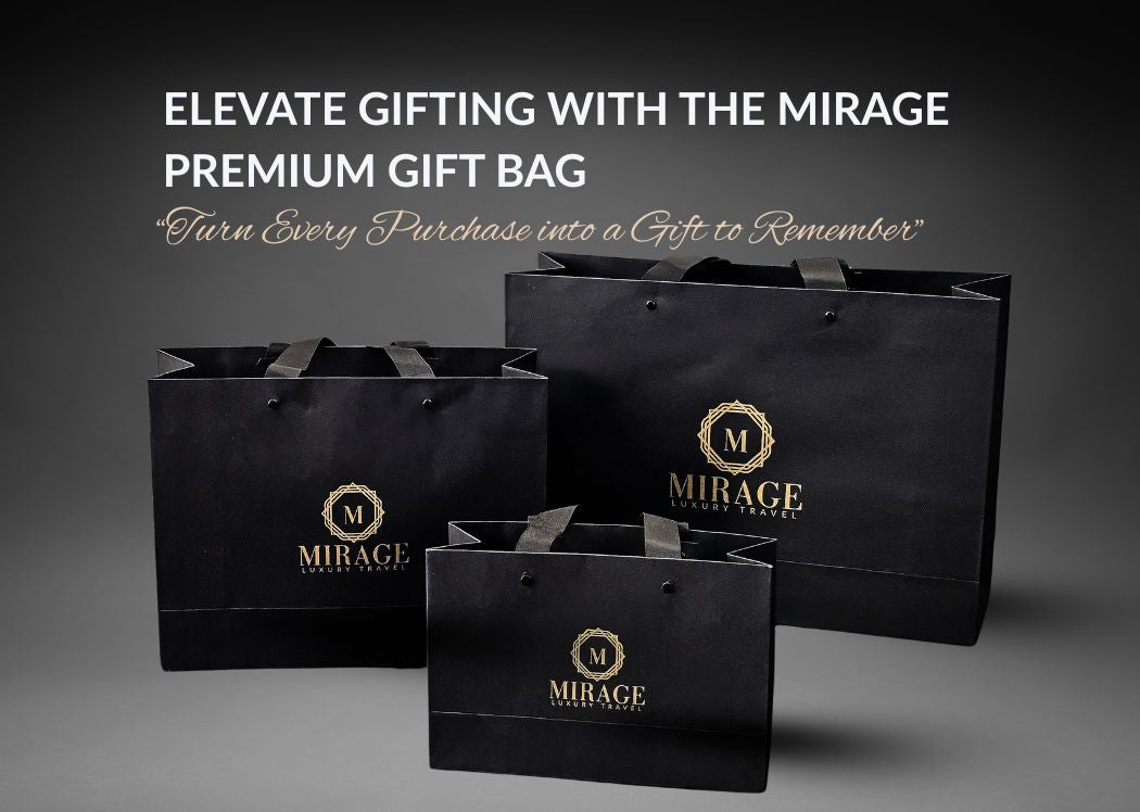 Premium Mirage Luxury Travel gift-ready packaging for Royal Gold watch roll perfect for executive gifts birthdays Father's Day and watch collectors
