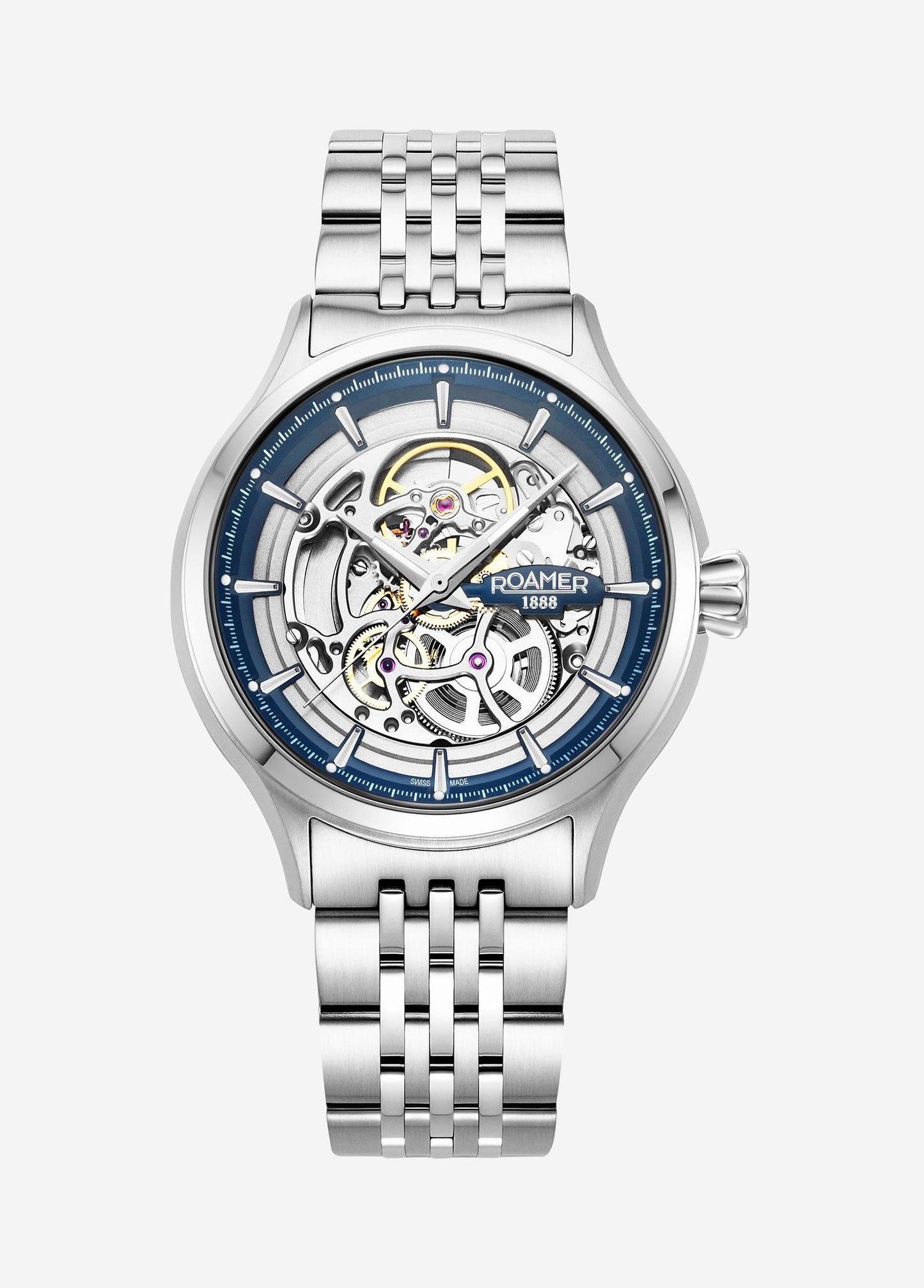 Competence Skeleton IV A01-WA | Blue Dial