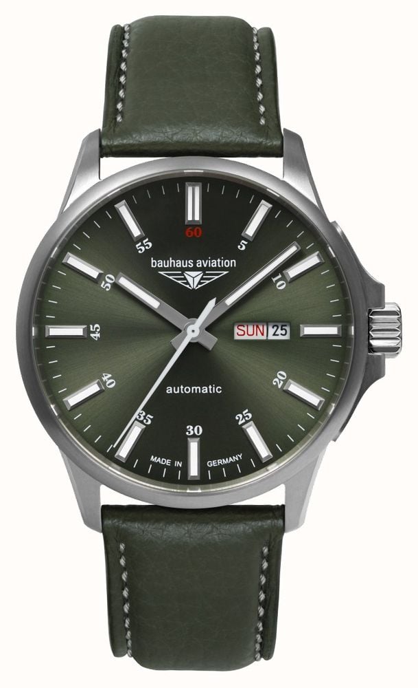 Aviation Titanium Green | Green Dial