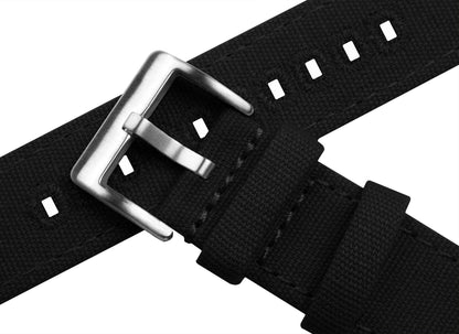 Apple Watch Black Canvas Watch Band