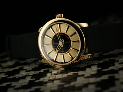 Union Terminal Mechanical Watch, Gold (PVD)