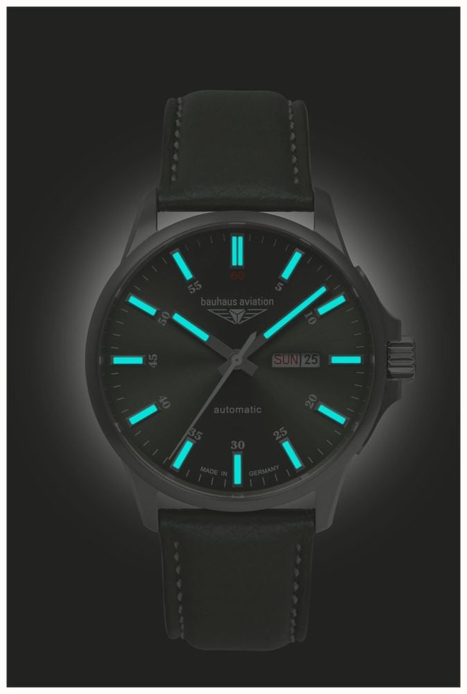 Aviation Titanium Green | Green Dial