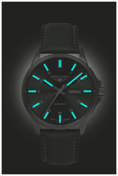 Aviation Titanium Green | Green Dial