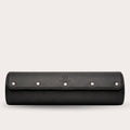 Sable Black Saffiano Leather Watch Roll Case für 4 Uhren