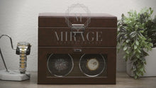 Laad en speel video af in Galerijviewer, Luxury Watch Winder Box - Coffee Brown
