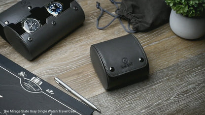 Single Watch Roll Travel Case 