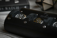Afbeelding laden in galerijviewer, Super Zwarte Horlogerol - 3 Horloges
