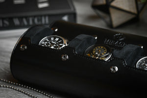 Super Black Watch Roll - 3 montres